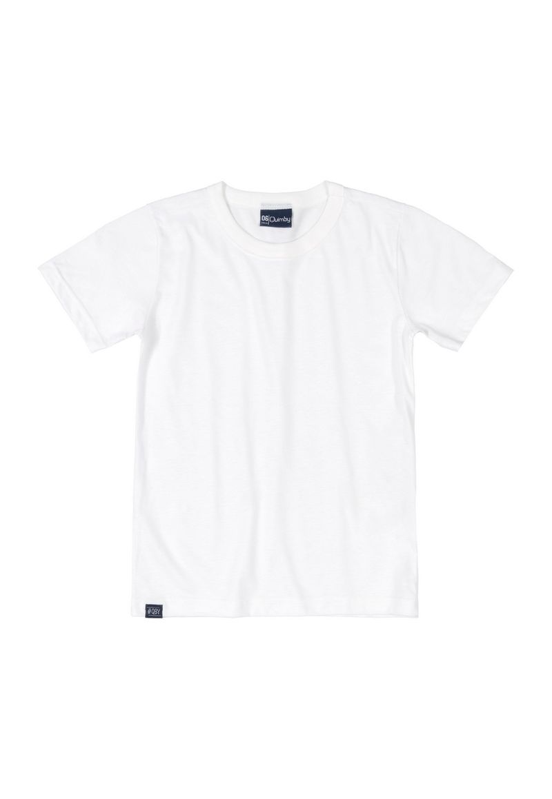 Quimby---Camiseta-Infantil-Basica-Branco