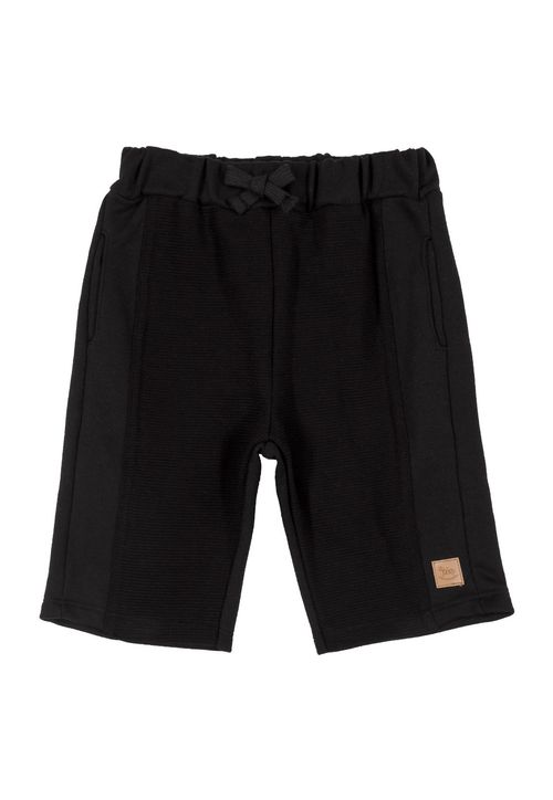 Bermuda Moletom Infantil Básica (Preto) Up Baby