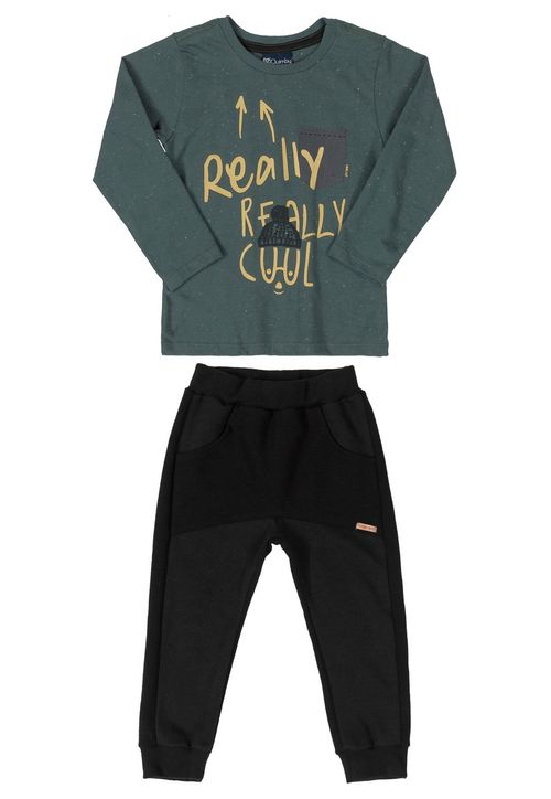 Conjunto Infantil Really Cool (Verde) Quimby