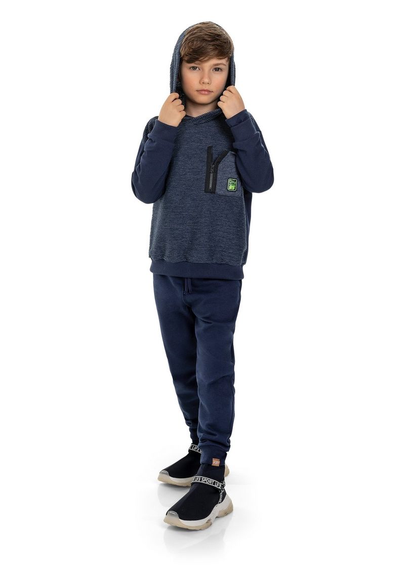 Quimby---Casaco-Infantil-em-Moletom-Azul