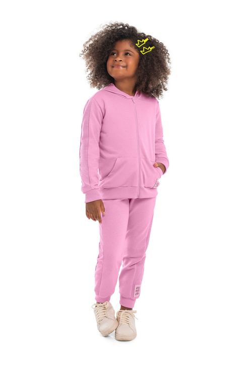 Calça Básica Menina (Rosa) Quimby