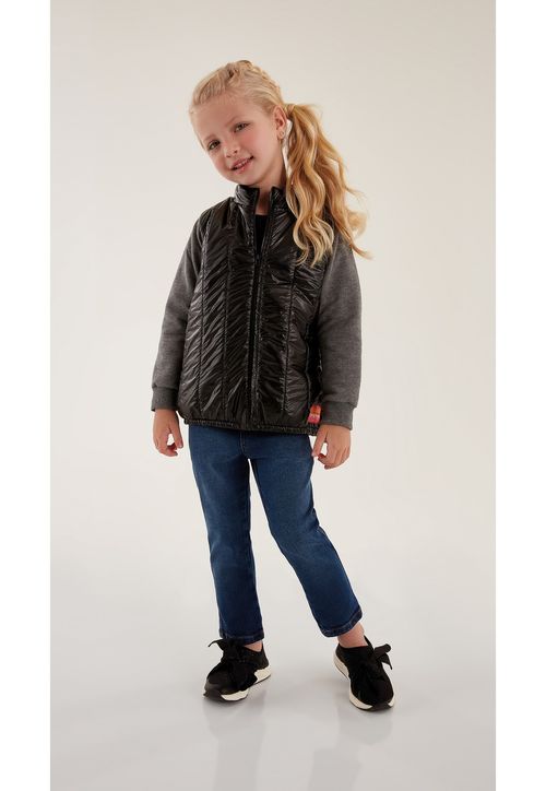 Jaqueta Inverno Infantil (Preto) Up Baby