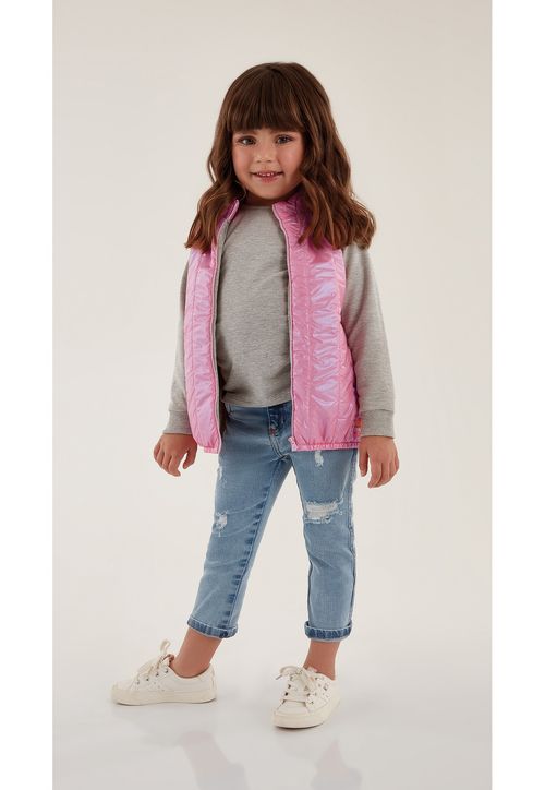 Jaqueta Inverno Infantil (Rosa) Up Baby