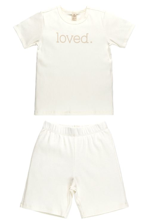 Pijama Infantil Unissex Nature (Off White) Up Baby