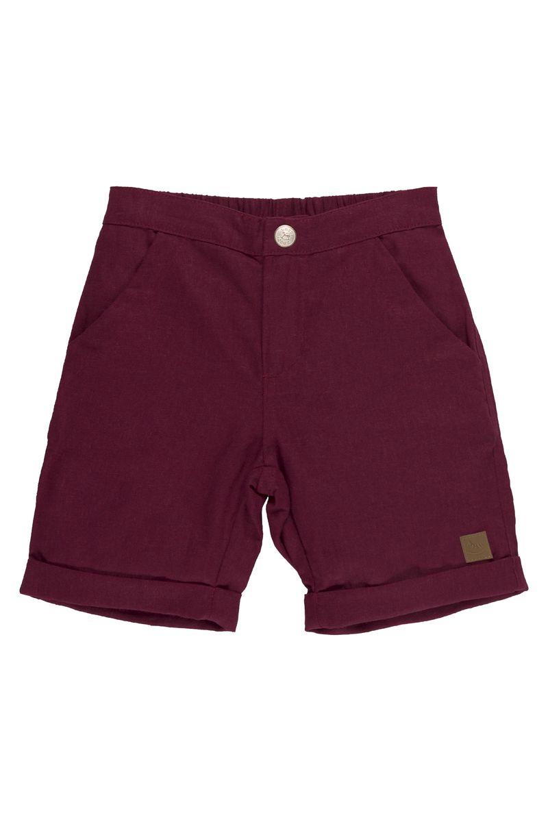 Up-Baby---Bermuda-Basica-em-Linho-Menino-Vermelho