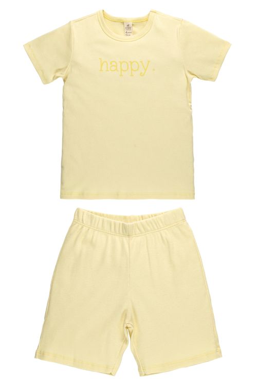 Pijama Infantil Unissex Nature (Amarelo) Up Baby