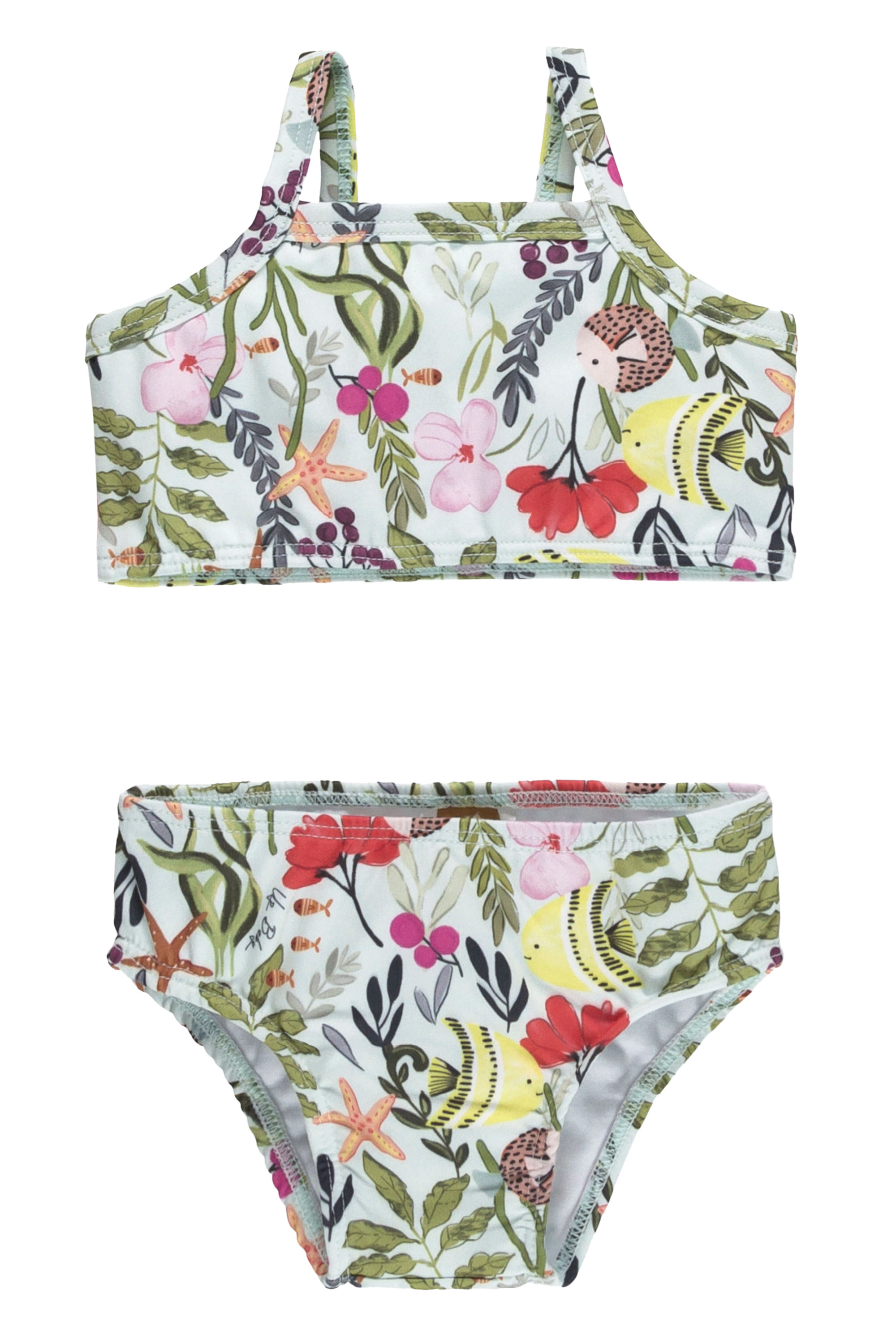 Conjunto Biquini Menina (Azul) Up Baby