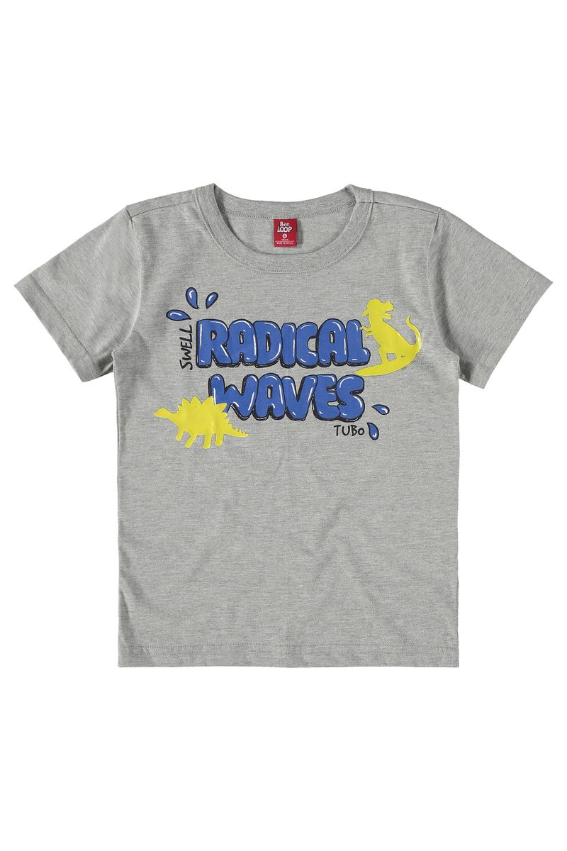 Bee-Loop---Conjunto-Bermuda-e-Camiseta-Manga-Curta-Infantil-Cinza