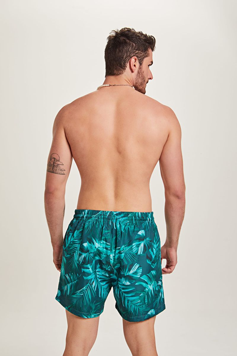 The-Philippines---Short-em-Microfibra-e-Tela-Masculino-Verde