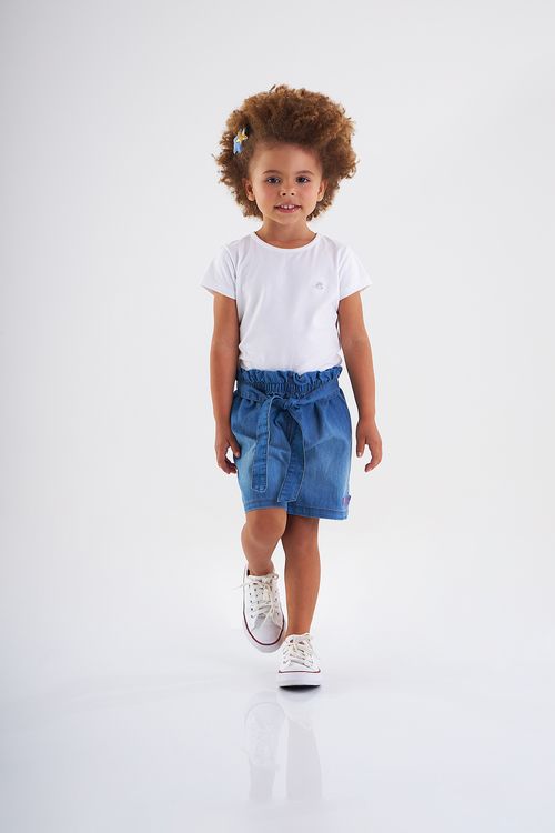 Short Jeans Infantil (Azul) Up Baby