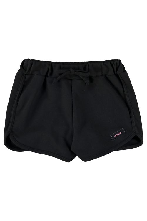 Short Básico Para Menina (Preto) Quimby