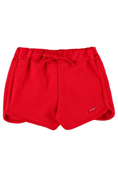 Short Básico Para Menina (Vermelho) Quimby