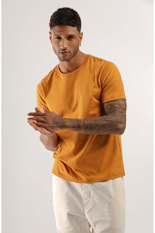 Camiseta Masculina T-Shirt (Marrom) Just Basic