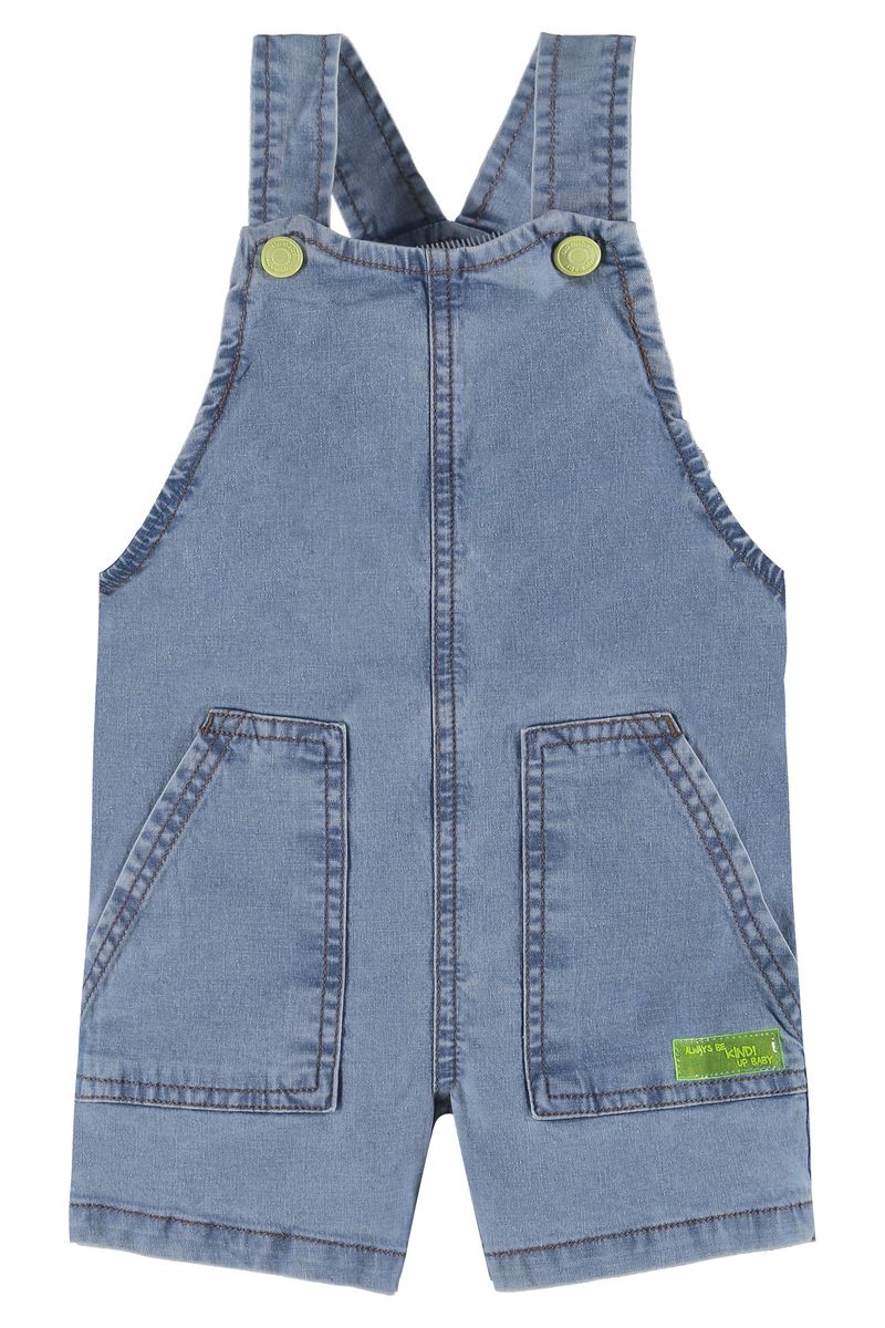 Up-Baby---Jardineira-Jeans-Infantil-Unissex-Azul