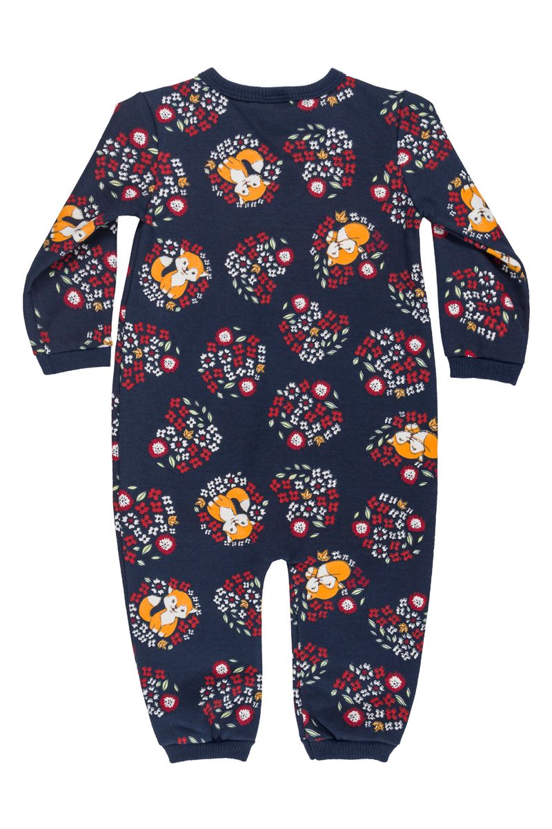 Bee-Loop---Macacao-Longo-em-Moletom-para-Bebe-Azul