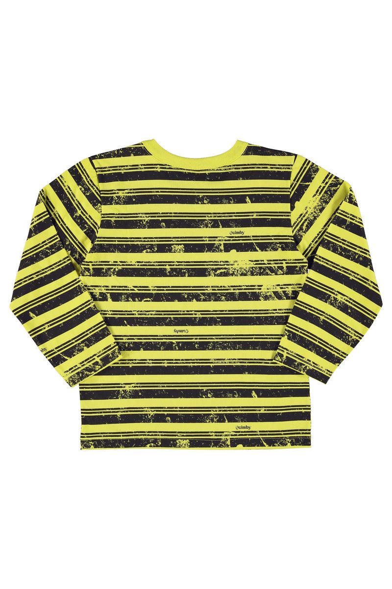 Quimby---Camiseta-Manga-Longa-Masculina-Infantil-Verde