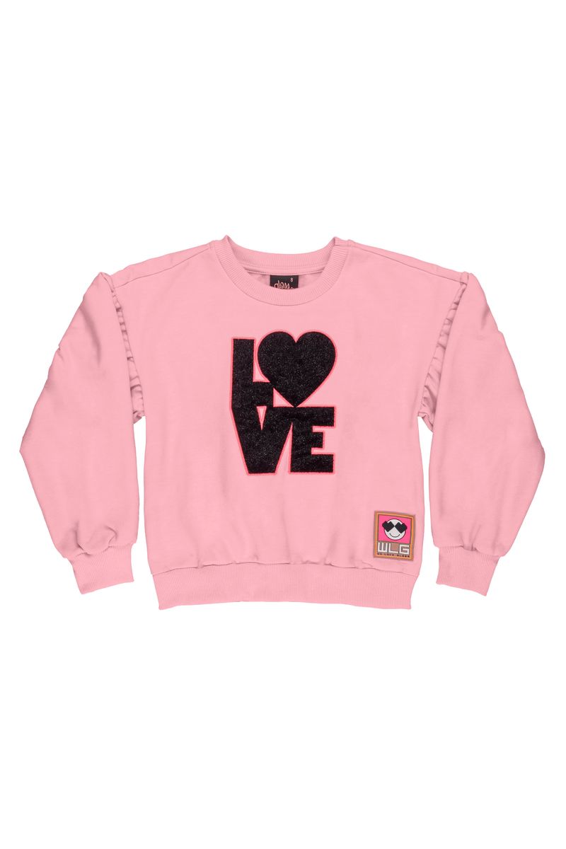 Gloss---Blusao-Love-Infantil-Feminino-em-Moletom-Rosa
