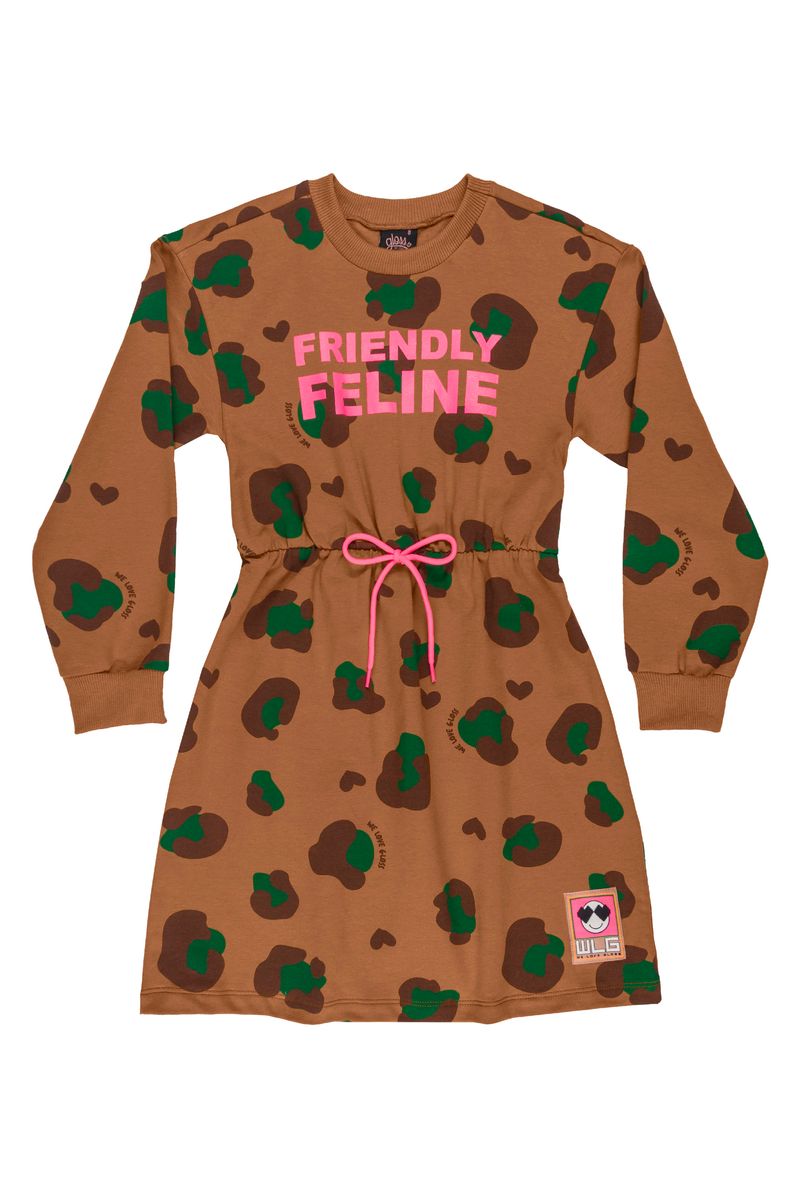 Gloss---Vestido-Manga-Longa-Infantil-em-Molecotton-Marrom