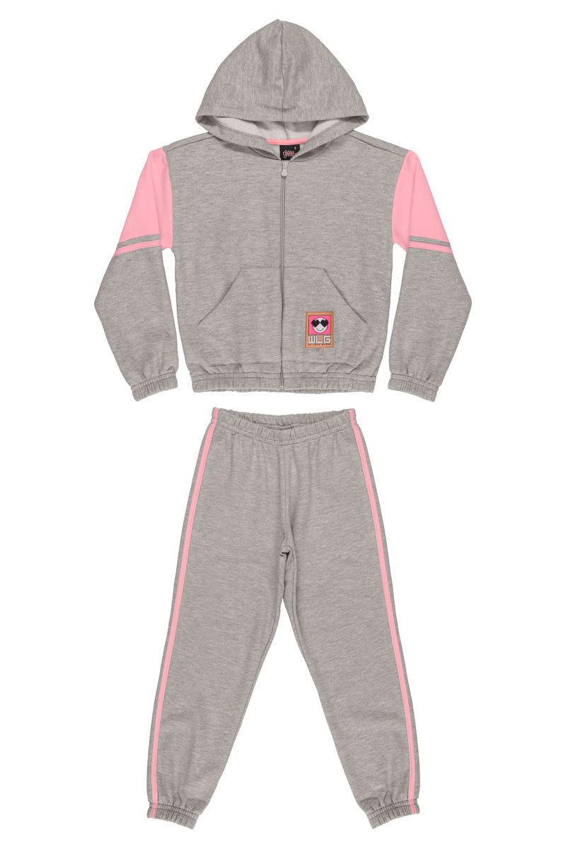Gloss---Conjunto-Infantil-com-Jaqueta-e-Calca-em-Moletom-Cinza