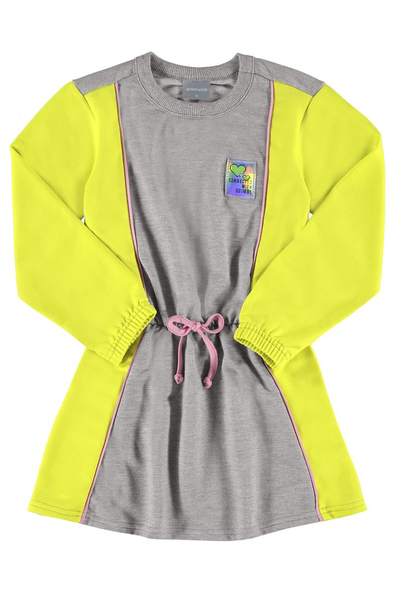 Quimby---Vestido-Moletom-Menina-Cinza