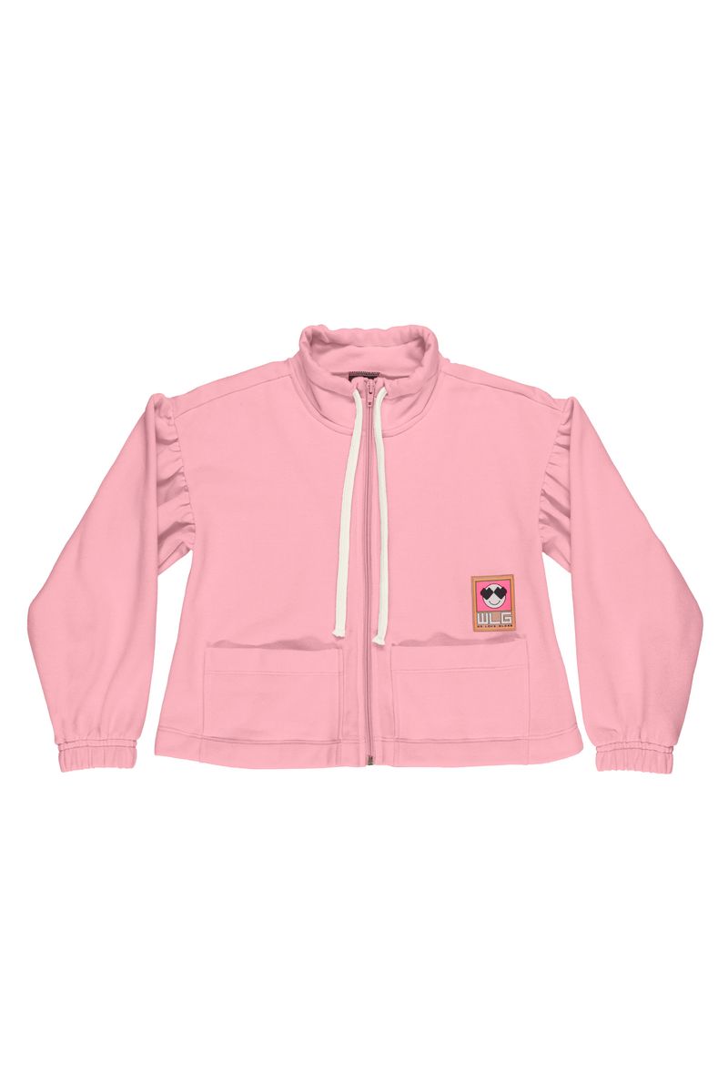 Gloss---Jaqueta-de-Moletom-Infantil-para-Menina-Rosa