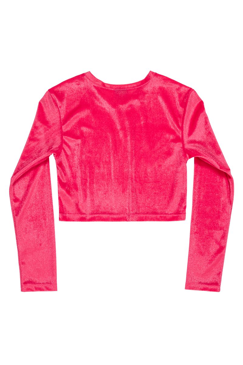 Gloss---Blusa-Cropped-em-Malha-Veludo-Infantil-Rosa-Pink