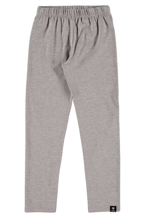 Legging Básica Infantil em Cotton (Cinza) Quimby