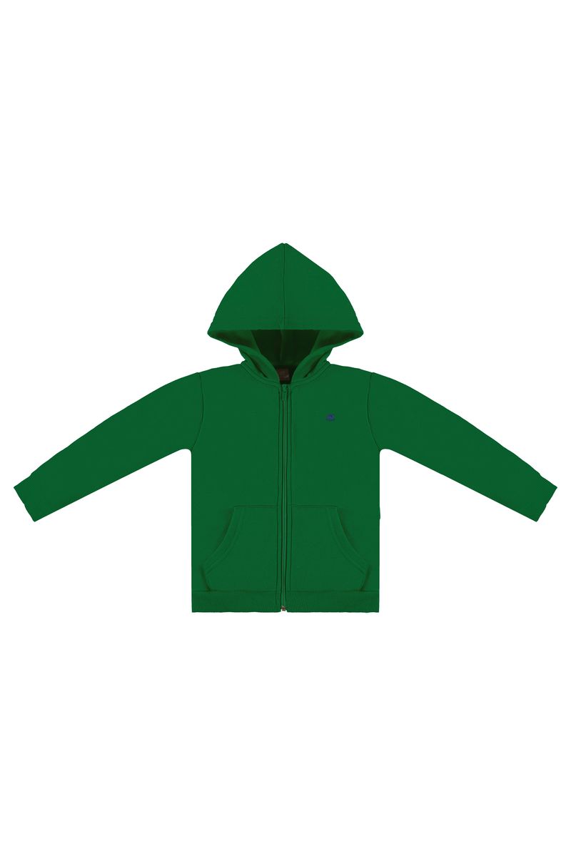 Up-Baby---Jaqueta-Basica-em-Moletom-Infantil-Masculina-Verde
