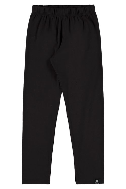Legging Básica Infantil em Cotton (Preto) Quimby