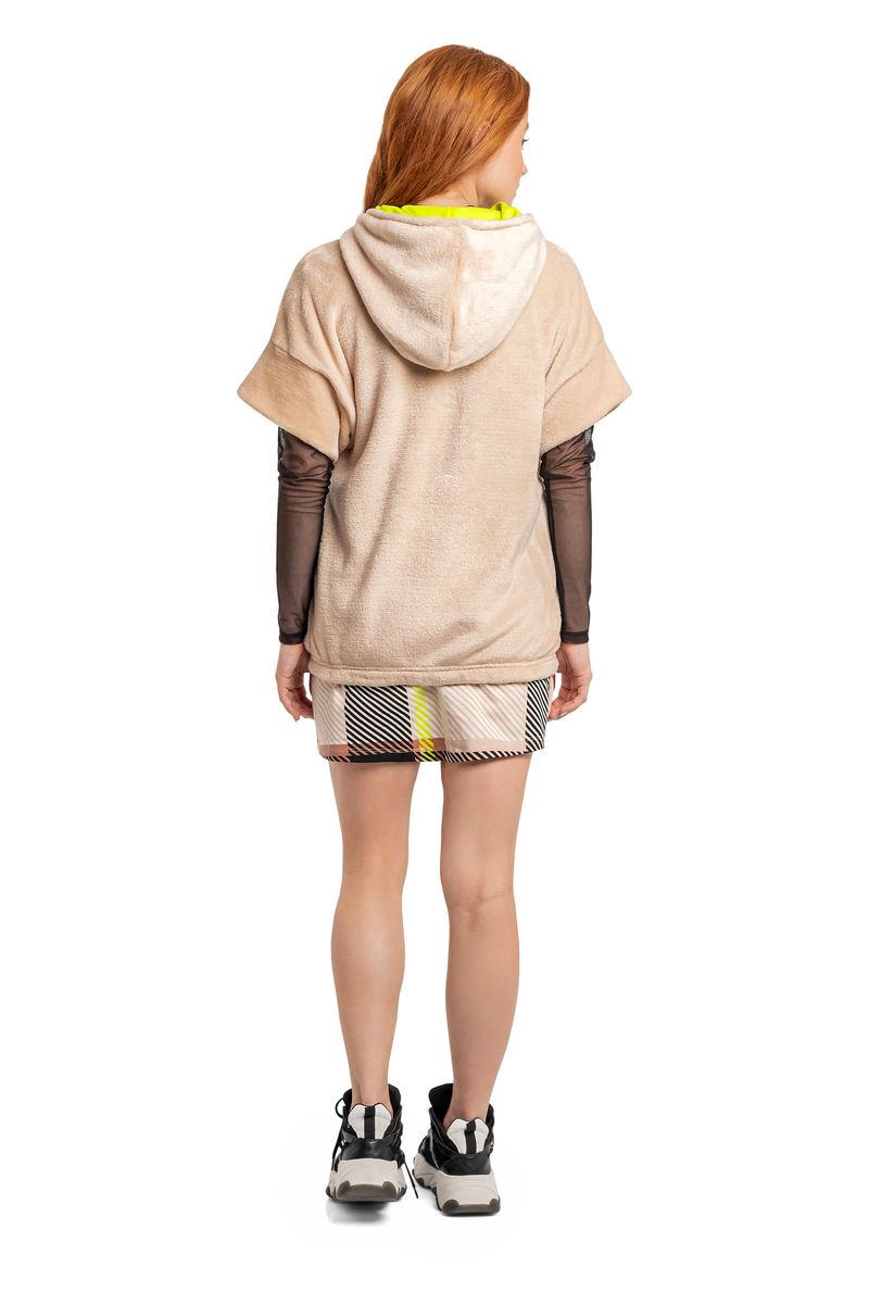 Gloss---Colete-Oversize-em-Fleece-Infantil-Feminino-Bege