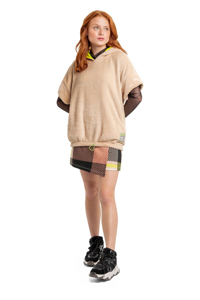 Gloss---Colete-Oversize-em-Fleece-Infantil-Feminino-Bege