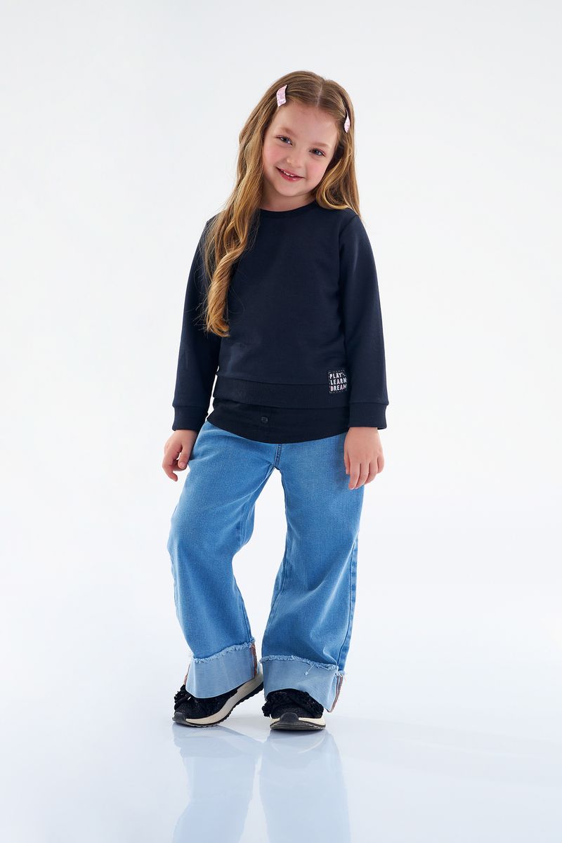 Up-Baby---Blusao-Infantil-Feminino-em-Moletom-Preto