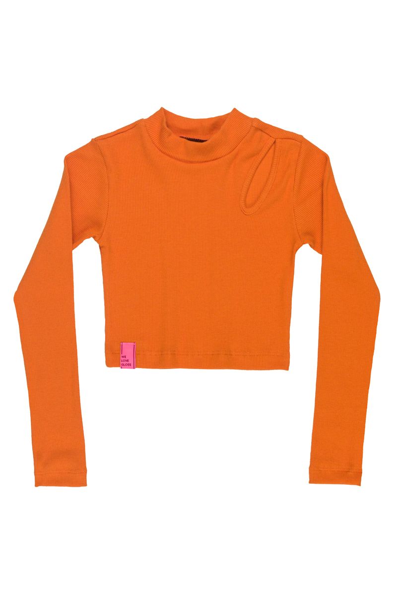 Gloss---Blusa-Cropped-Manga-Longa-Juvenil-com-Detalhe-Vazado-Laranja