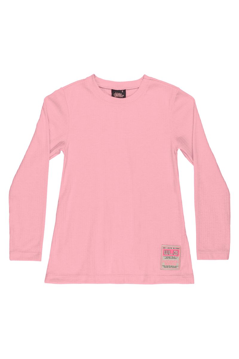 Gloss---Blusa-Alongada-com-Abertura-Lateral-Juvenil-Rosa