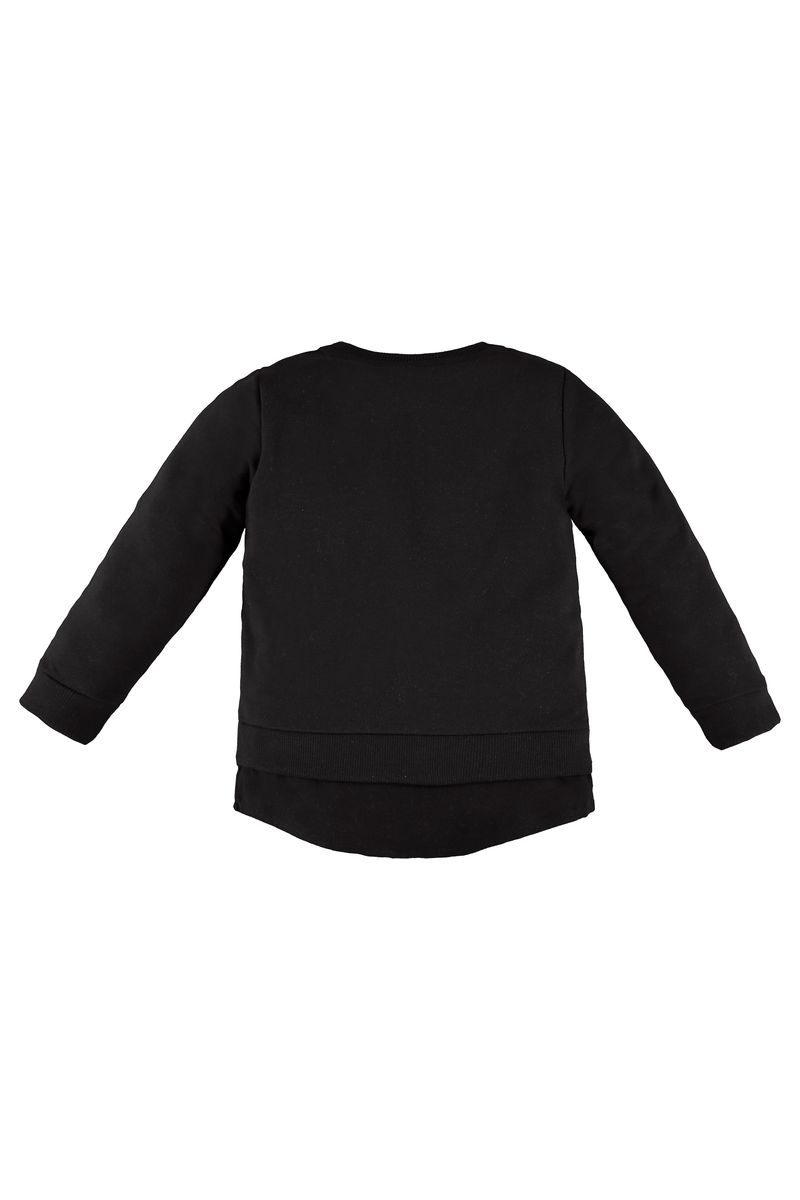 Up-Baby---Blusao-Infantil-Feminino-em-Moletom-Preto