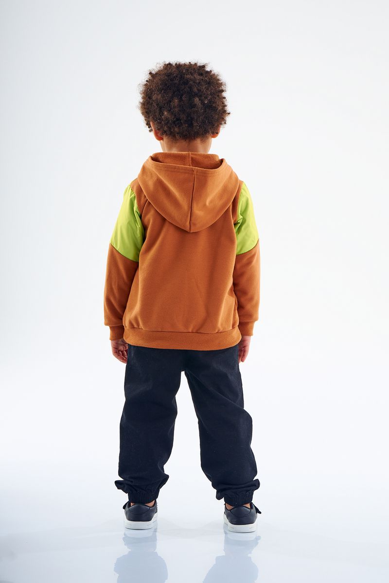 Up-Baby---Jaqueta-Infantil-Masculina-em-Moletom-Marrom