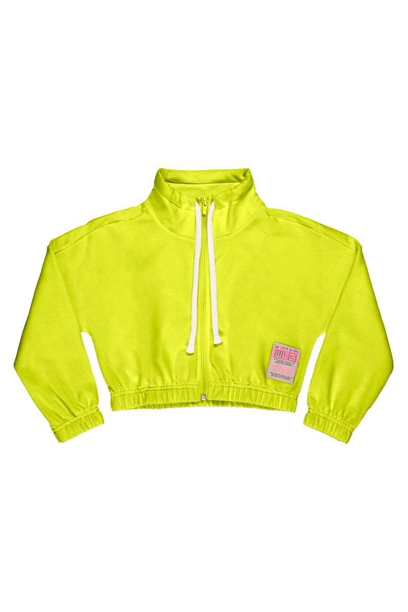 Gloss---Jaqueta-Cropped-em-Moletom-Juvenil-Feminina-Verde