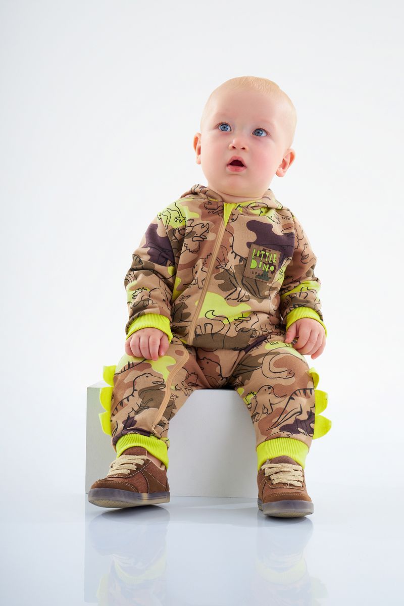 Up-Baby---Macacao-Longo-de-Dinossauro-com-Escamas-para-Bebe-Menino-Marrom