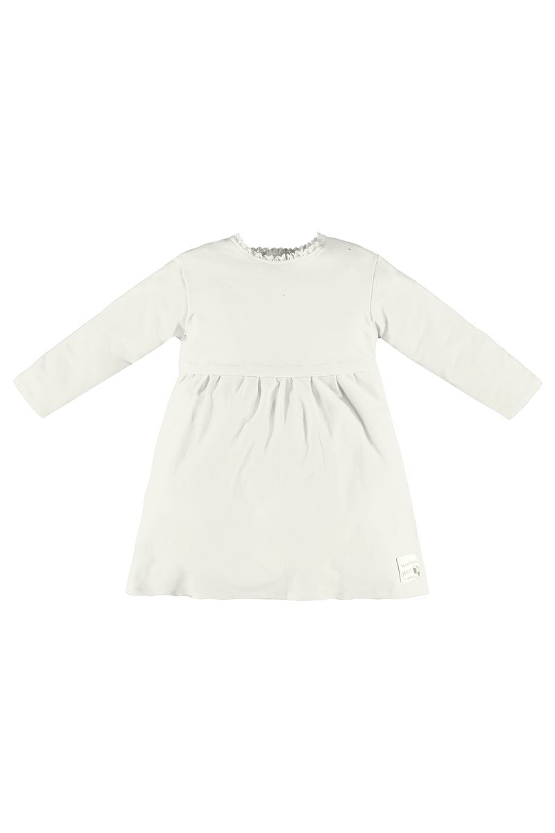 Up-Baby---Vestido-Manga-Longa-Infantil-Nature-em-Molecotton-Off-White