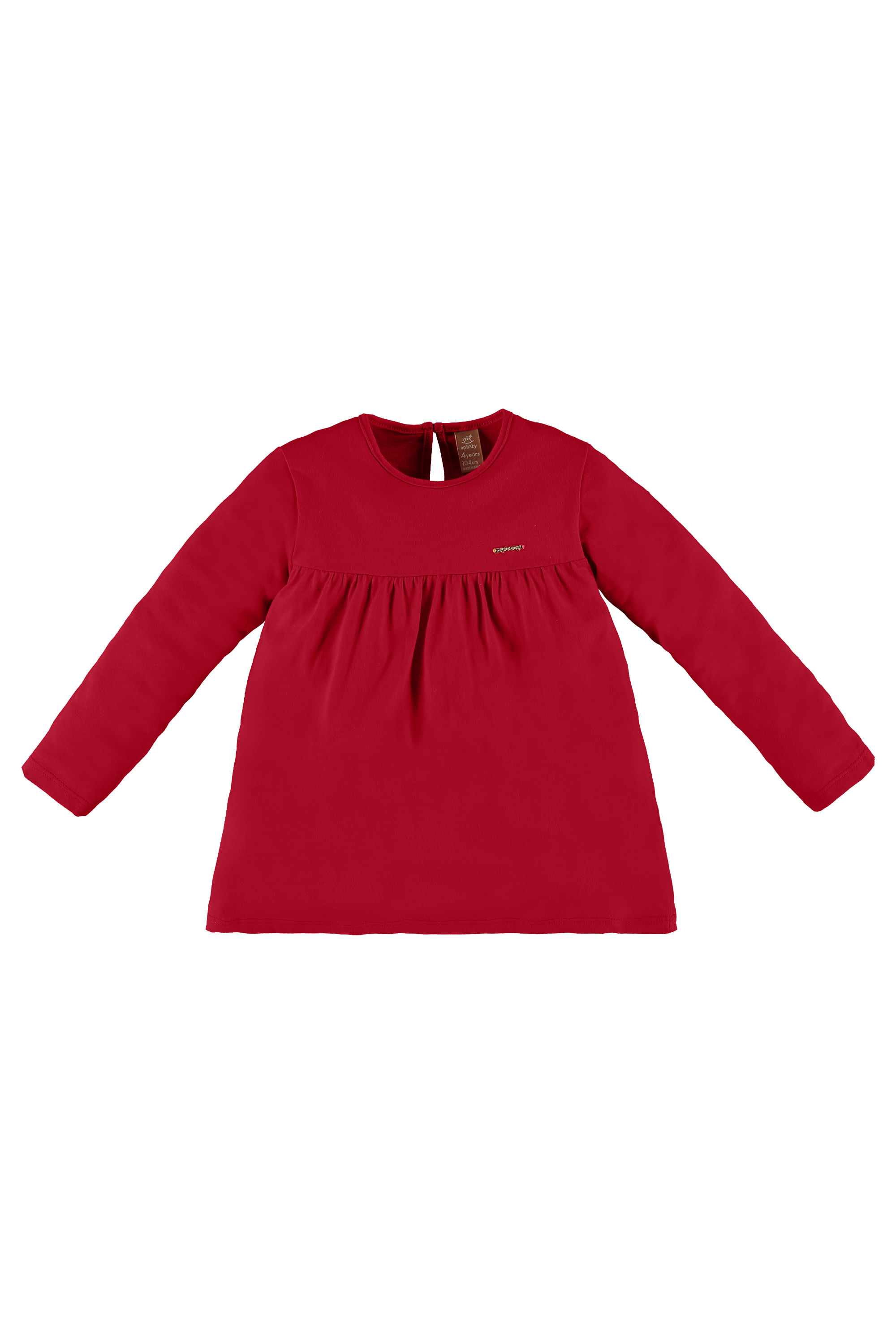 Bata Infantil Feminina em Meia Malha (Vermelho) Up Baby