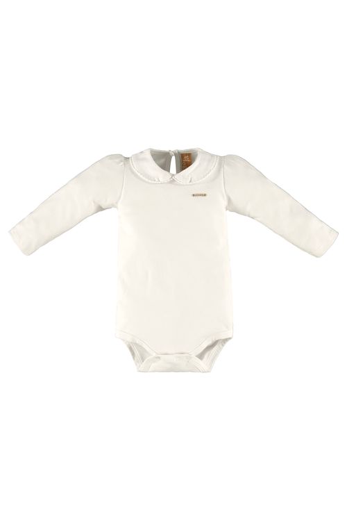 Body Feminino para Bebês em Cotton (Bege) Up Baby