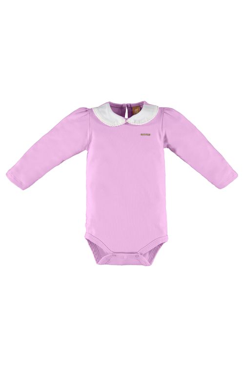 Body Feminino para Bebês em Cotton (Roxo) Up Baby