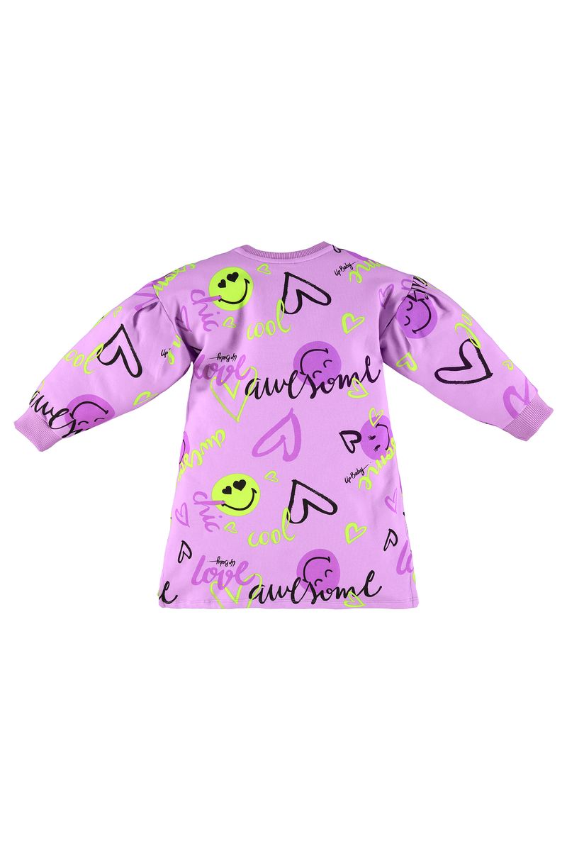 Up-Baby---Vestido-Infantil-em-Molecotton-Rosa