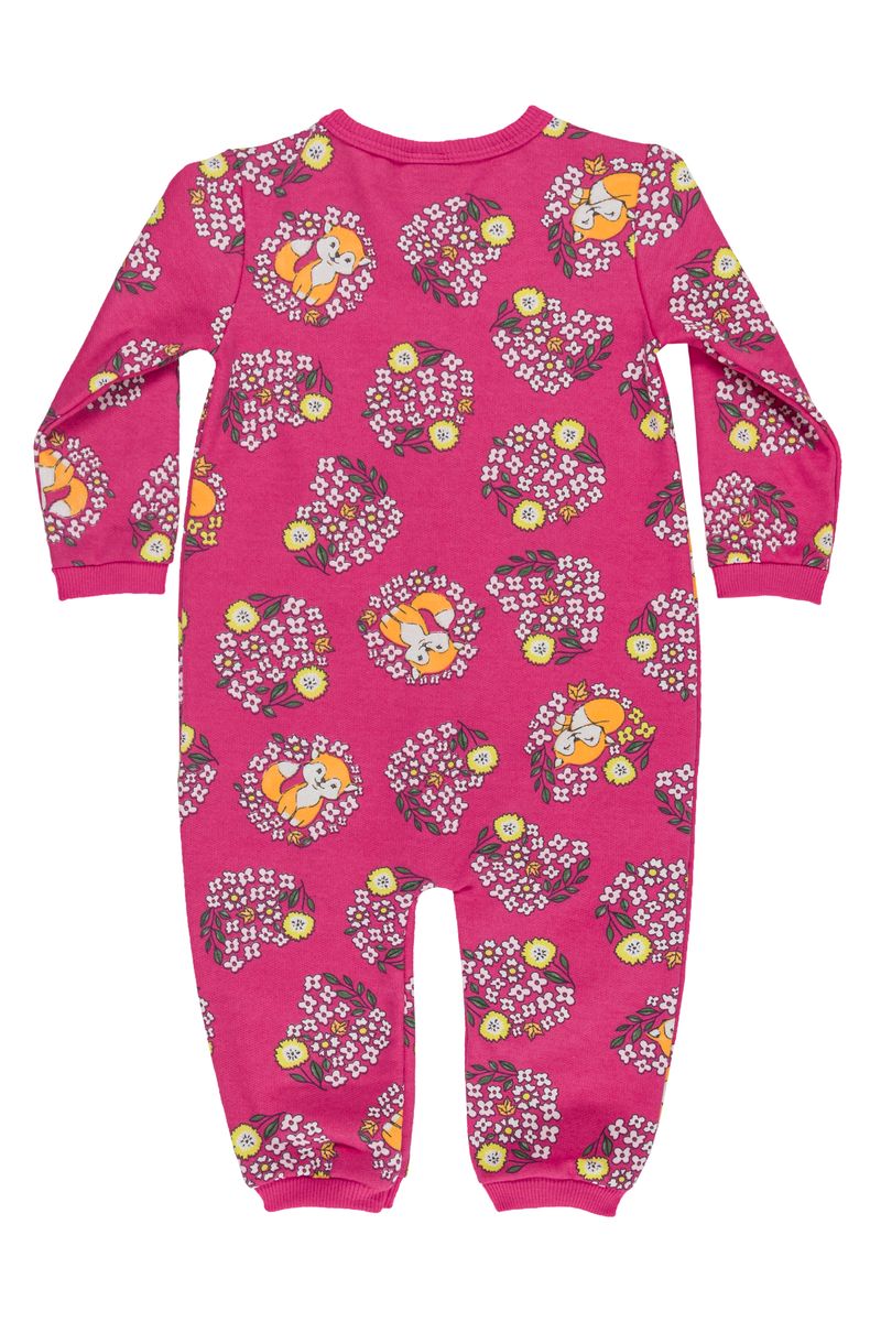 Bee-Loop---Macacao-Longo-em-Moletom-para-Bebe-Rosa
