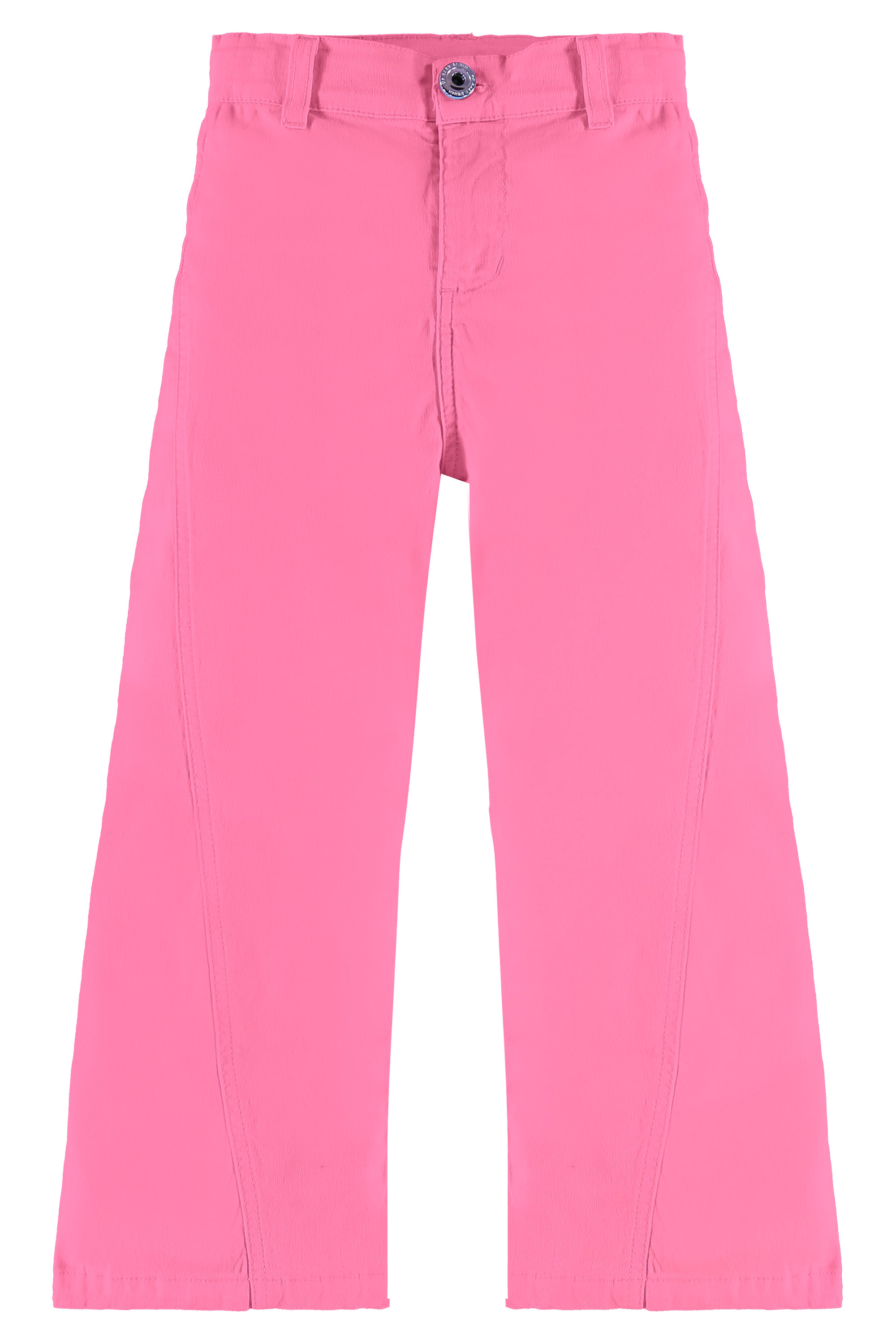 Calça em Sarja Infantil Feminina (Rosa Pink) Up Baby