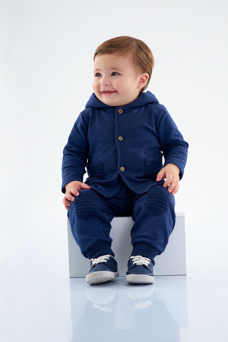 Up-Baby---Conjunto-para-Bebes-com-Casaco-e-Calca-Azul