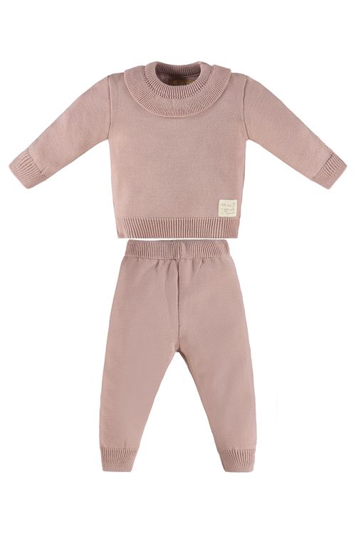 Conjunto com Blusão e Calça para Bebês (Rosa) Up Baby