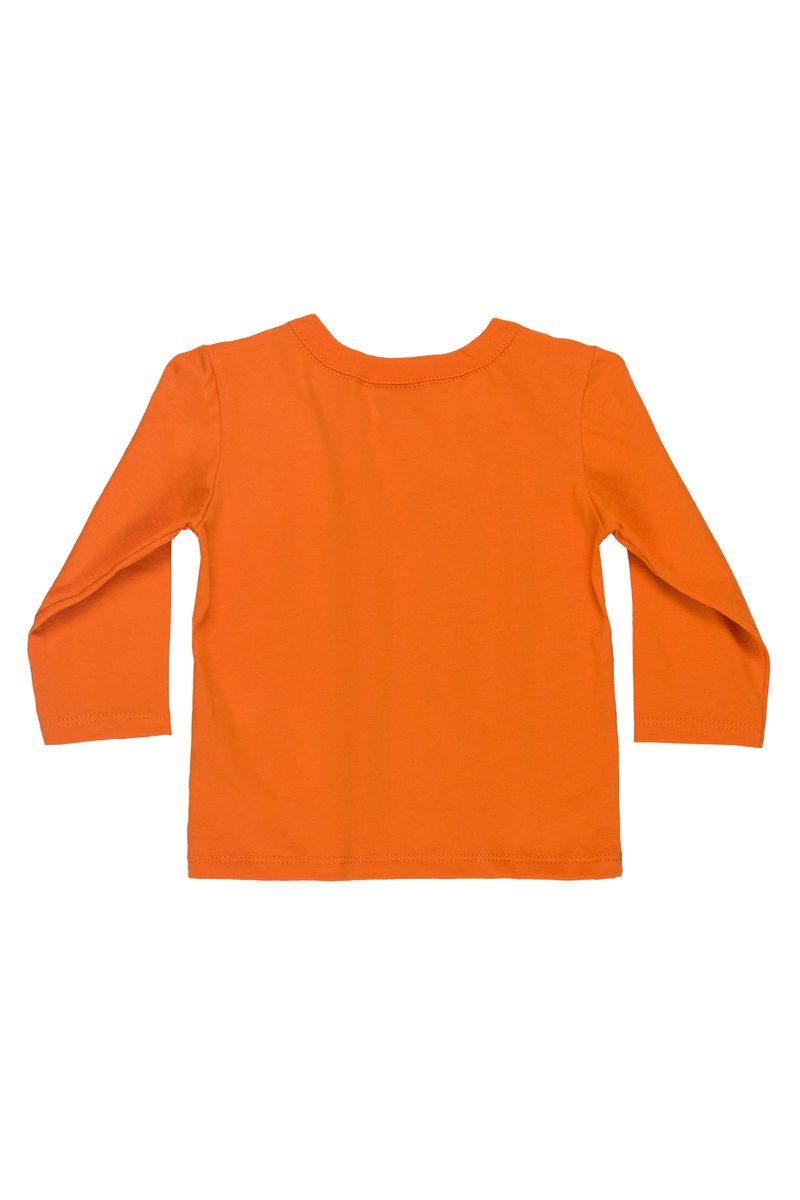 Bee-Loop---Conjunto-para-Bebe-Menino-com-Camiseta-e-Calca-Laranja