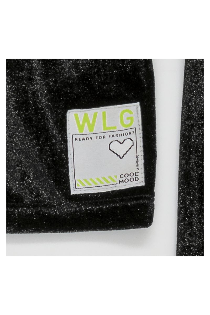 Gloss---Blusa-Cropped-em-Malha-Veludo-Infantil-Preto