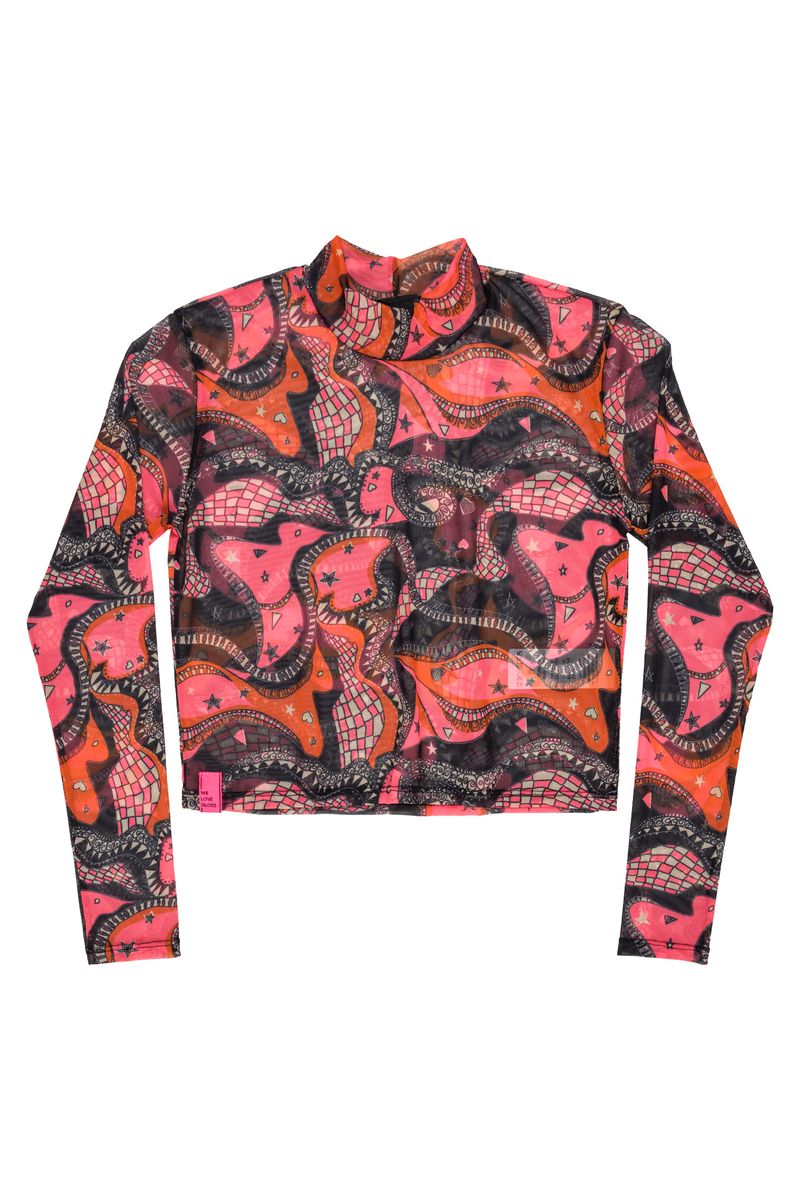 Gloss---Blusa-para-Meninas-Manga-Longa-em-Tule-com-Top-Juvenil-Rosa